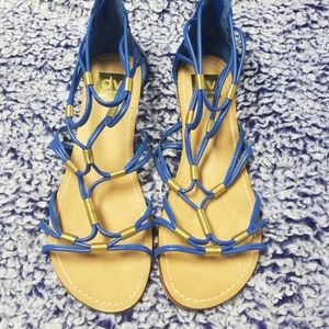 DV by Dolce Vita Blue Stella Arty Sandals